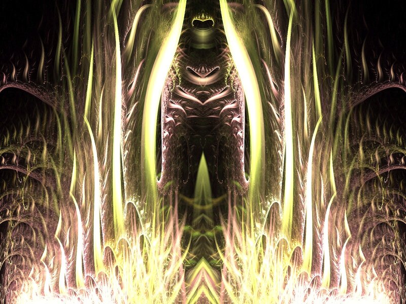 fractal flame creature