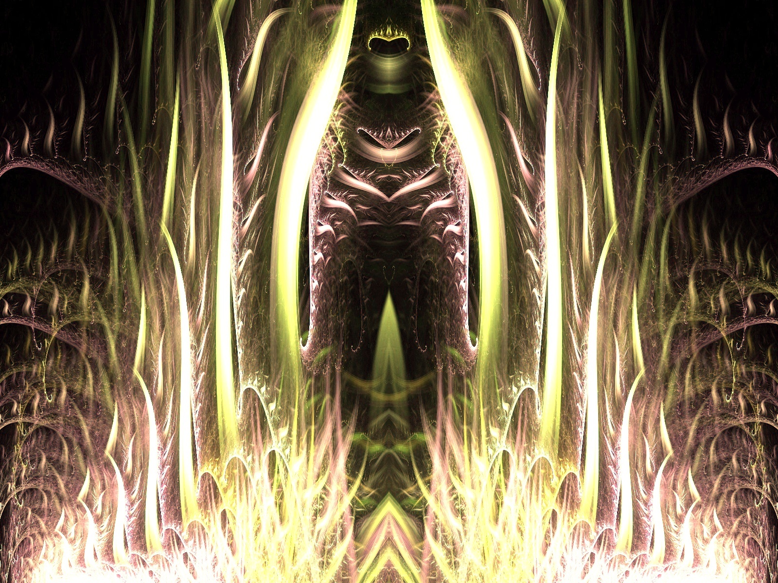 fractal flame creature