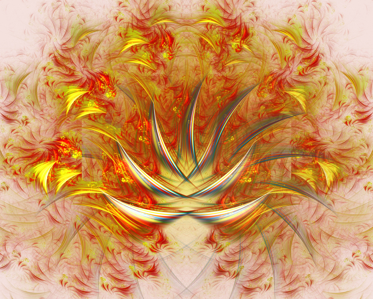 fractal flame pattern