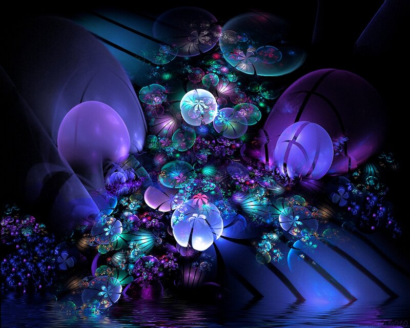 Fractal Floral Cluster