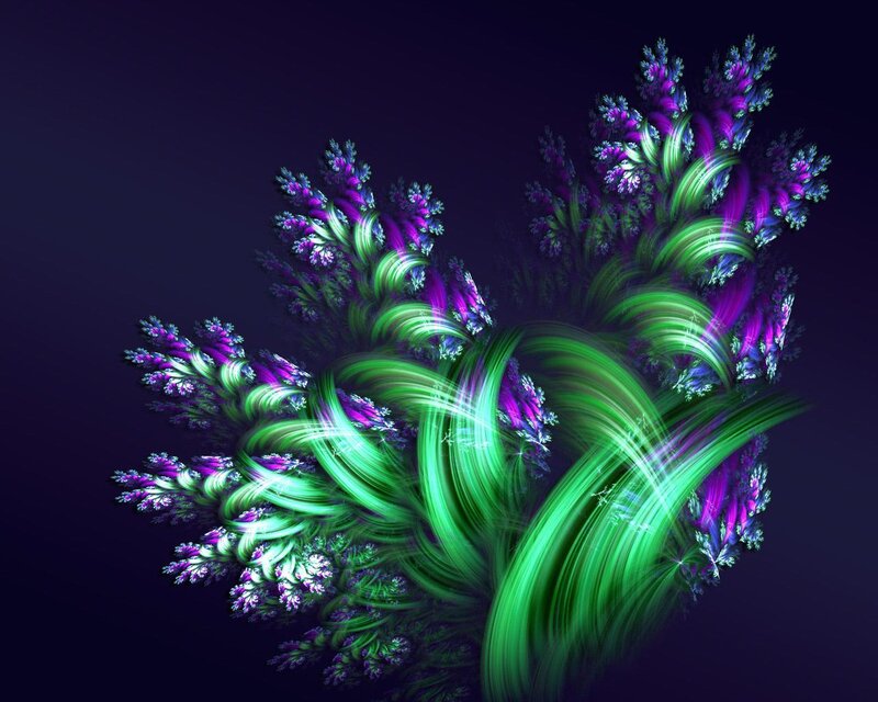 fractal floral design