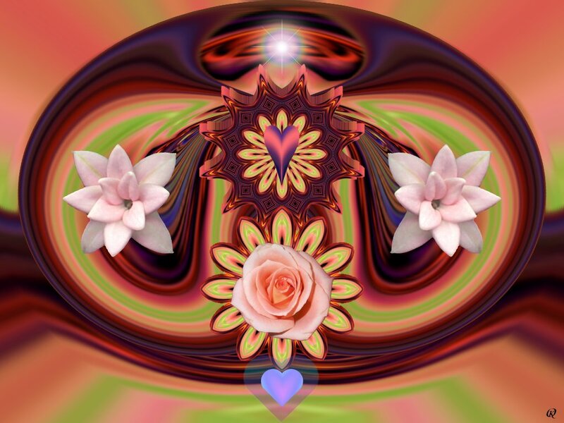 Fractal Floral Design — Pink