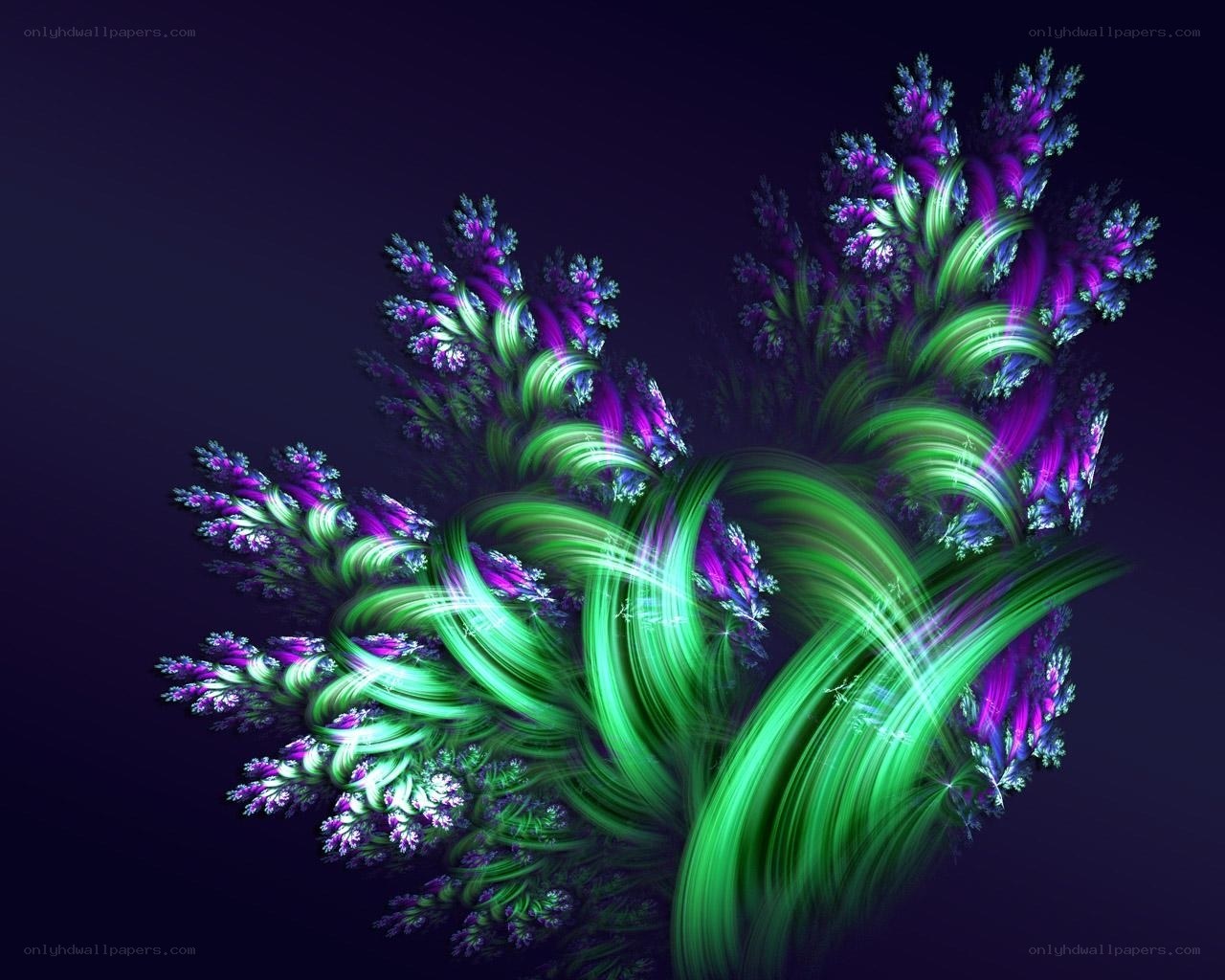 Fractal floral design