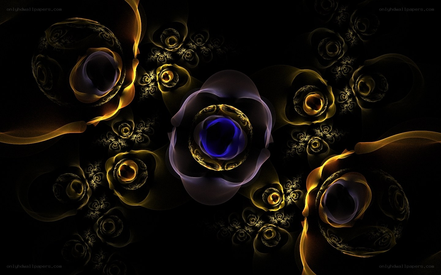 Fractal floral patterns