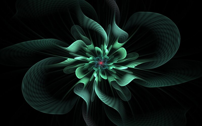 Fractal flower design