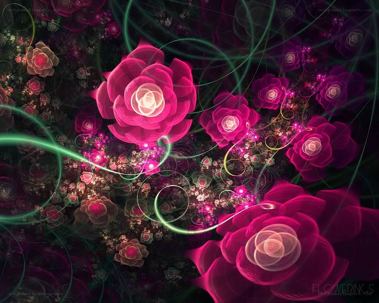 Fractal Flower Garden