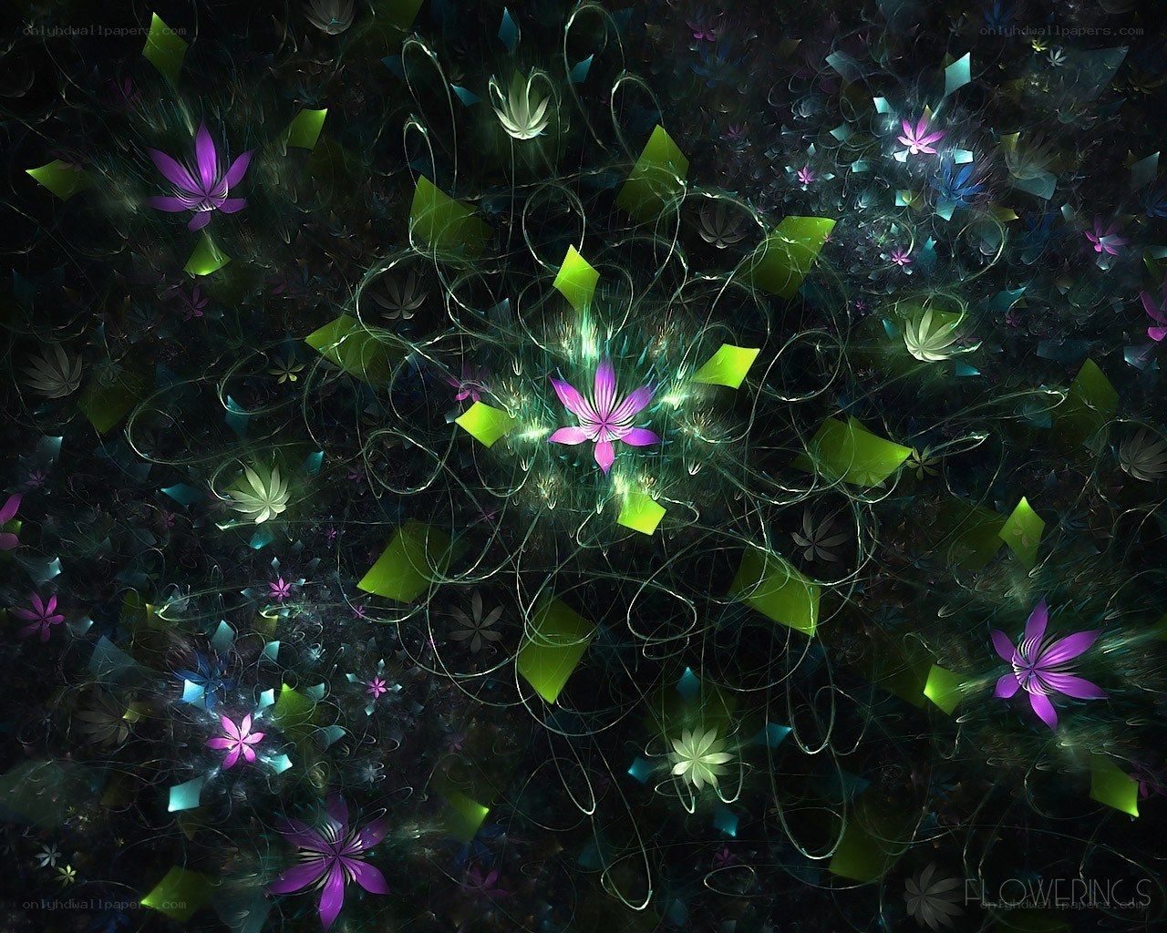 Fractal Flower Garden