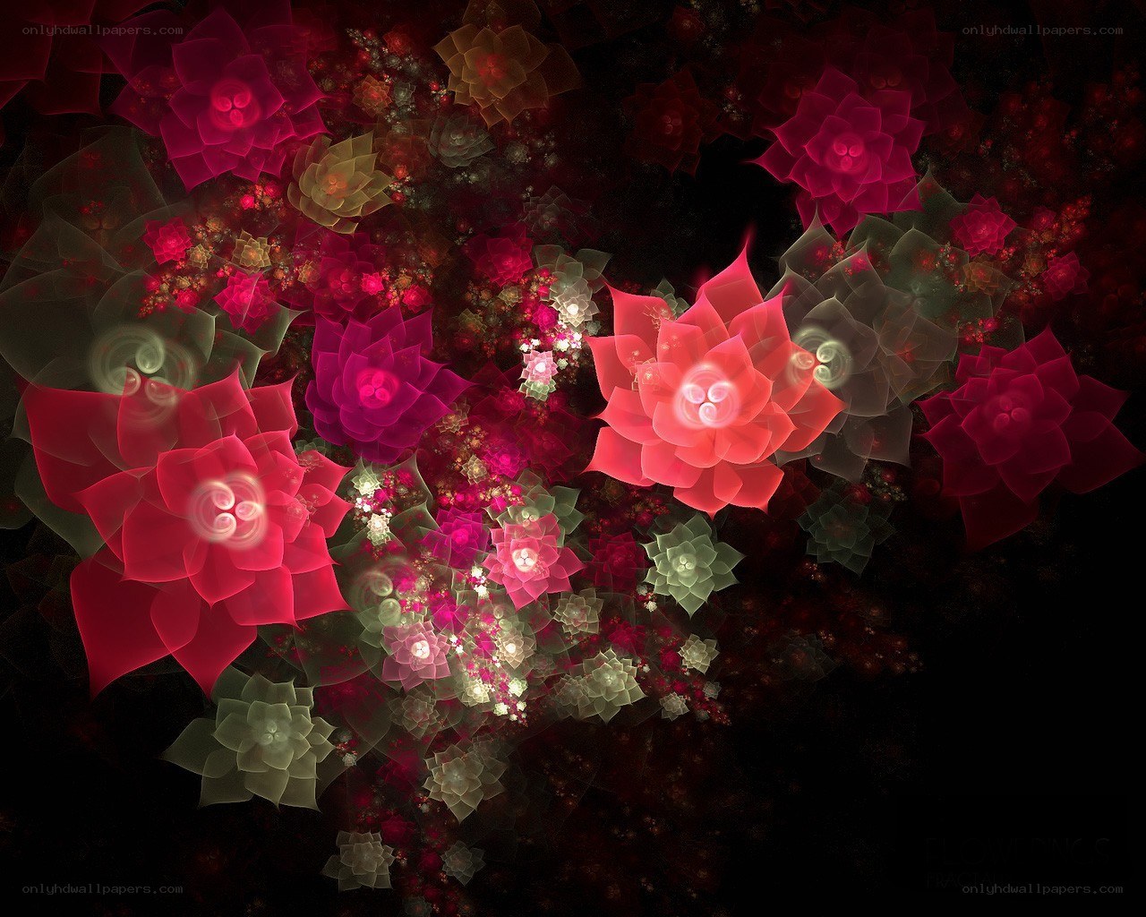 Fractal Flower Garden