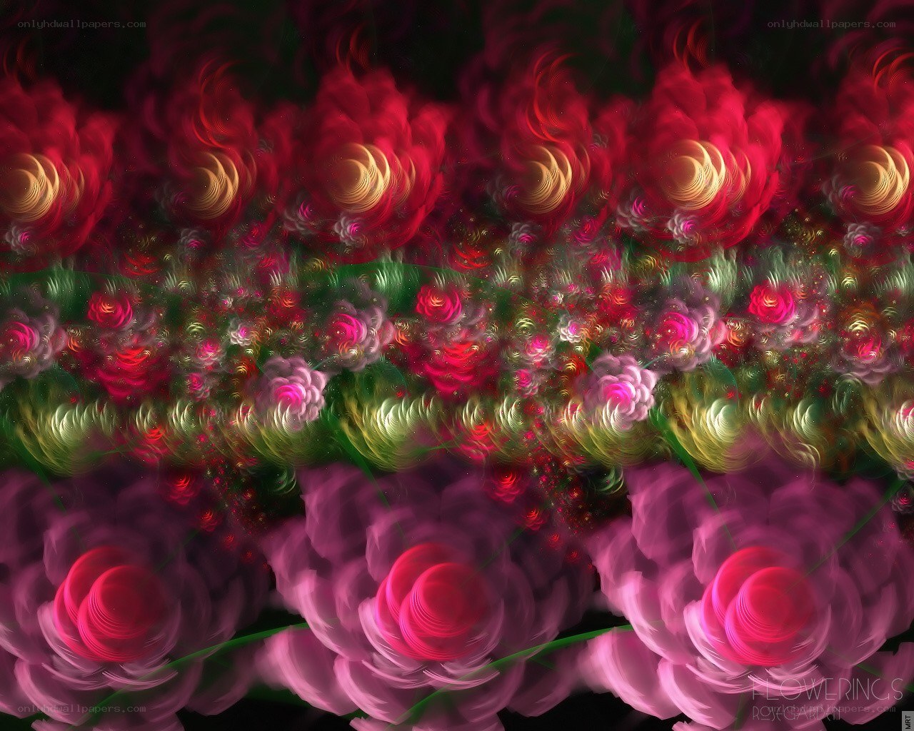 Fractal Flower Garden