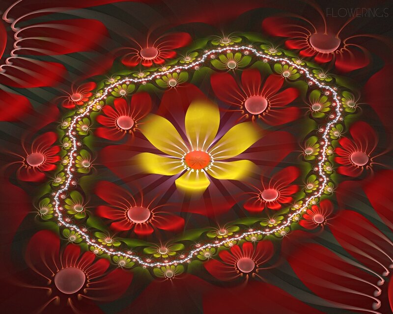 Fractal Flower Mandala