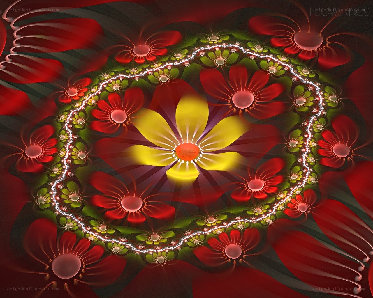 Fractal Flower Mandala