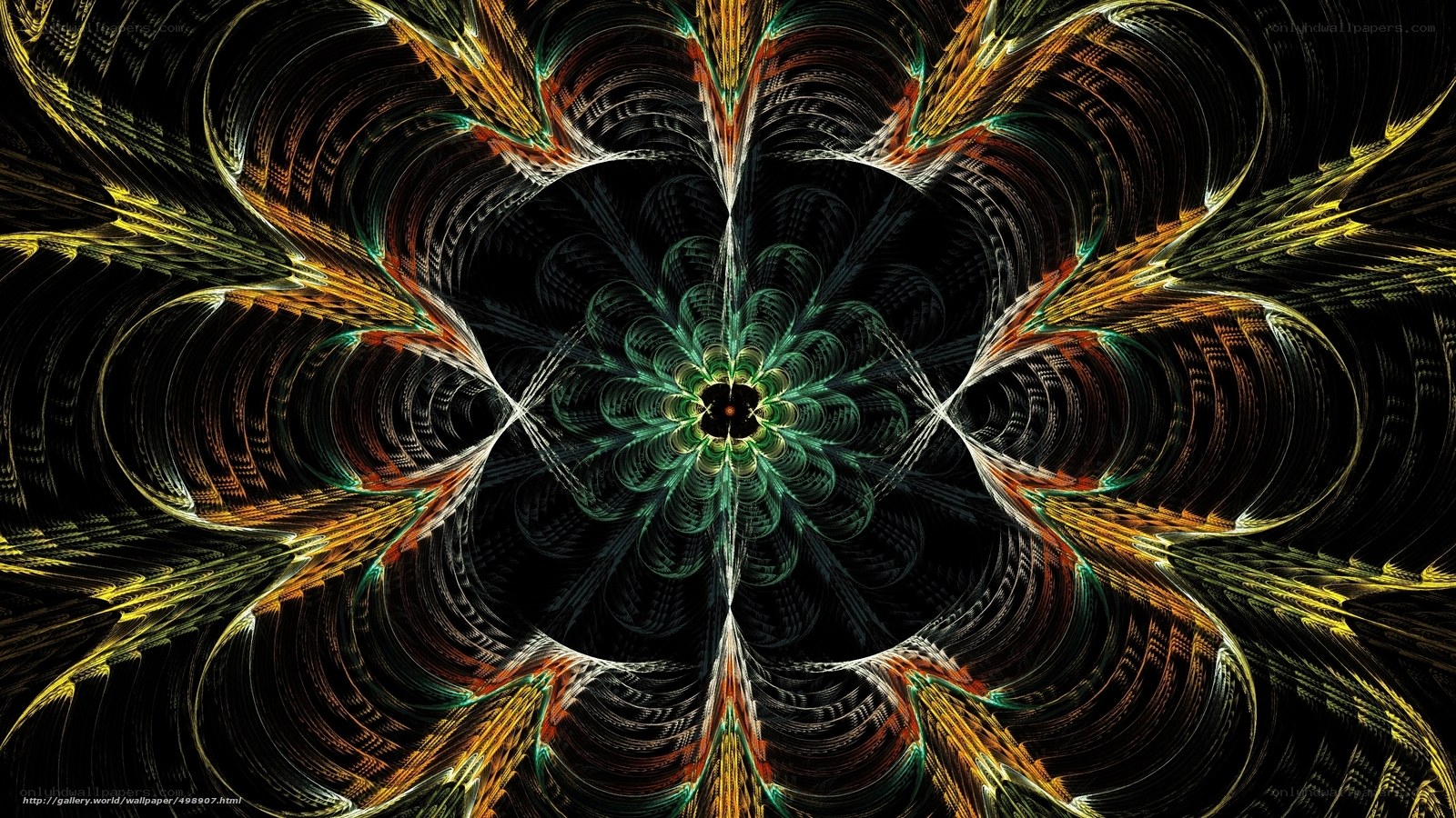 fractal flower pattern