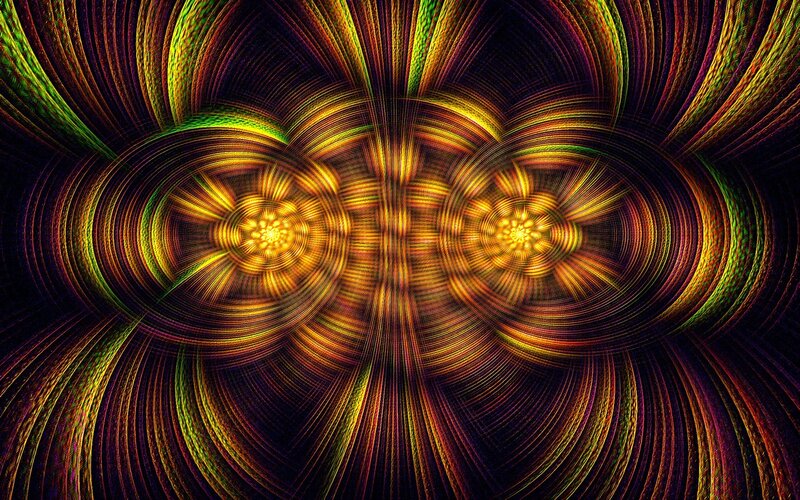 fractal flower pattern