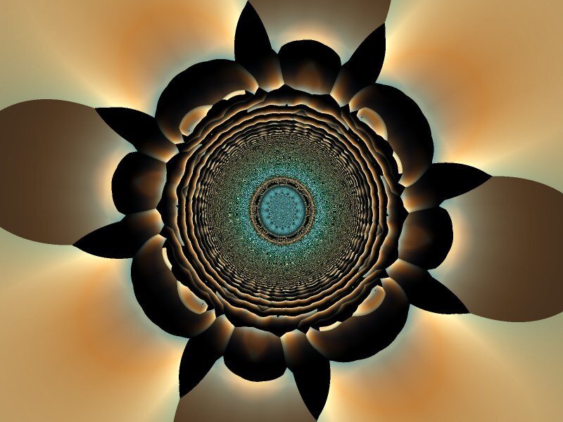 fractal flower tunnel