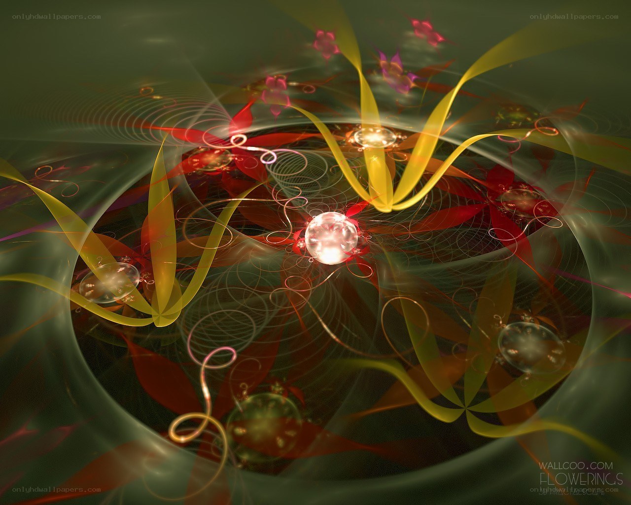 Fractal Flowering Landscape