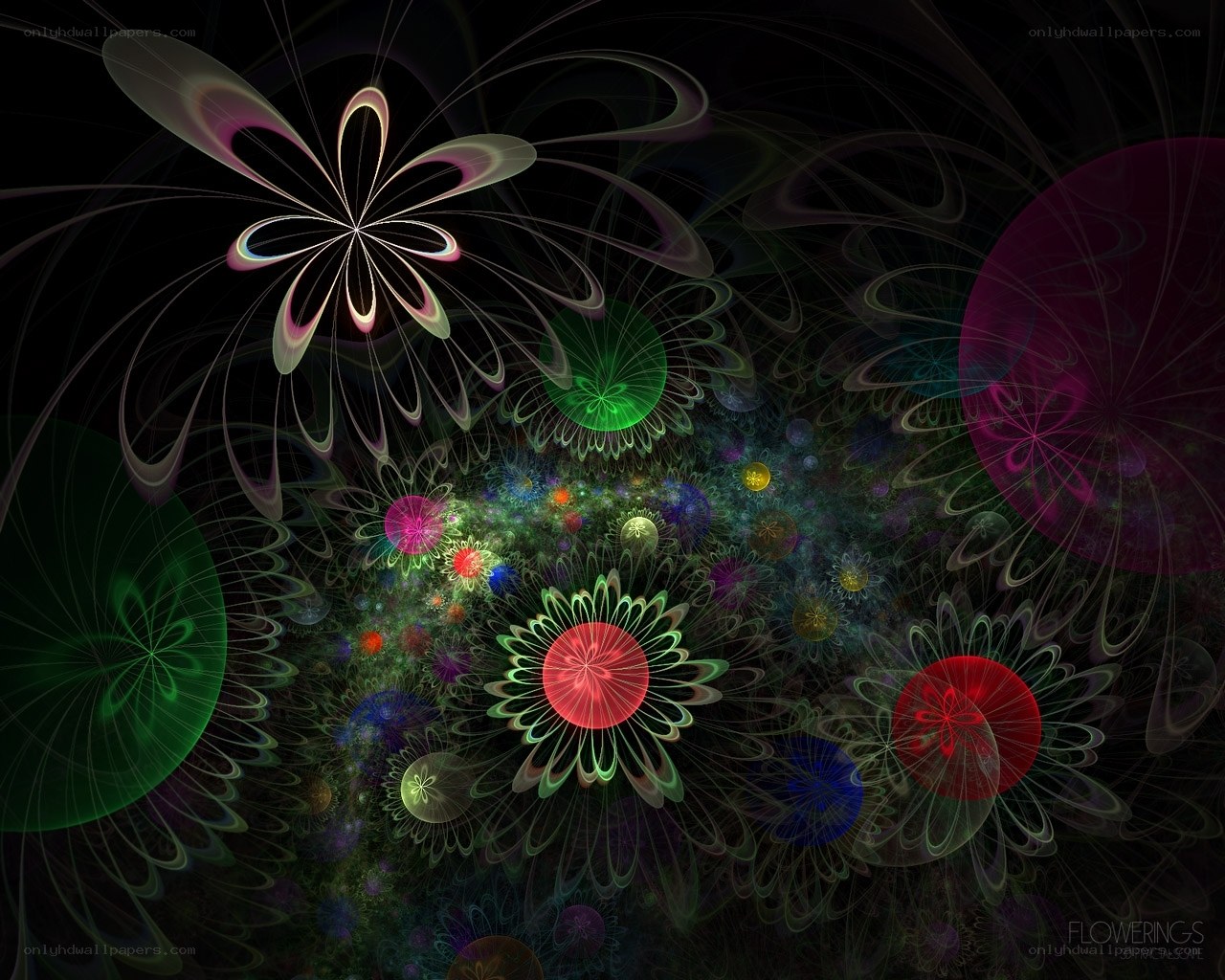 Fractal Flowering Landscape