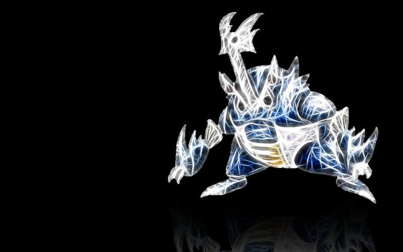 fractal Garchomp artwork