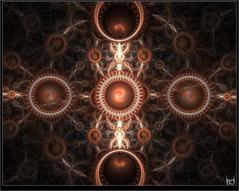 Fractal gear network