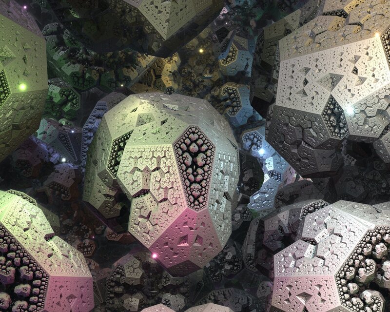 Fractal Geometric Landscape