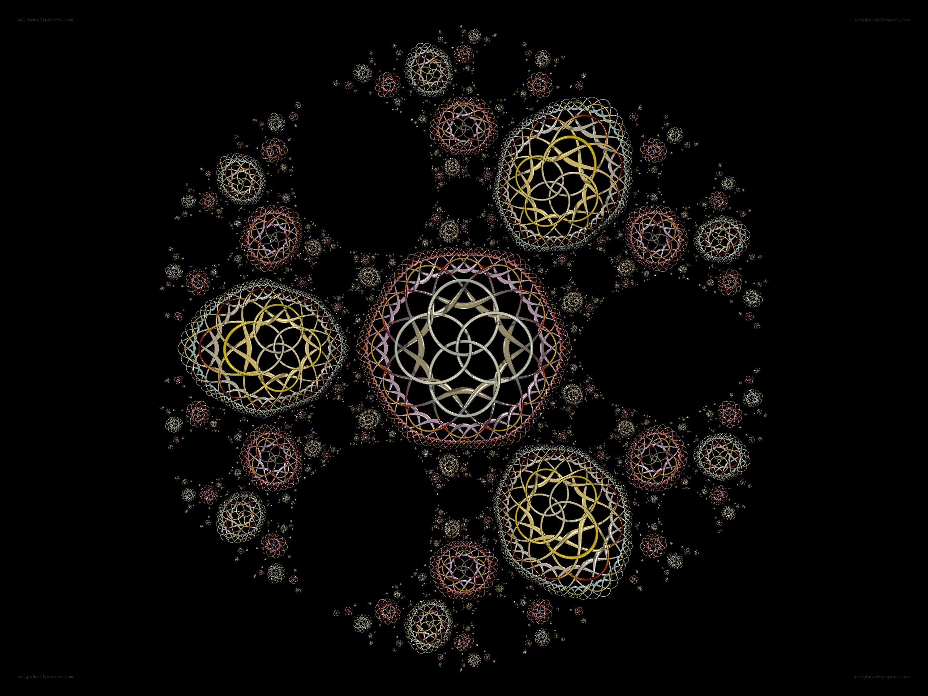 Fractal geometric pattern