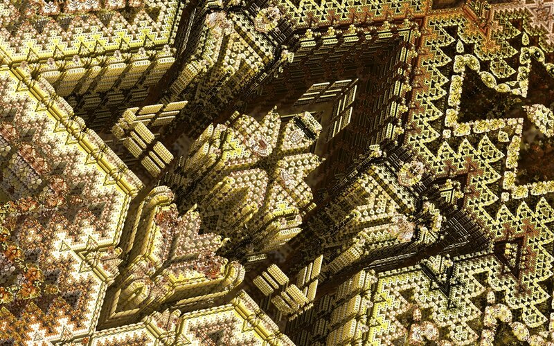 Fractal geometric pattern