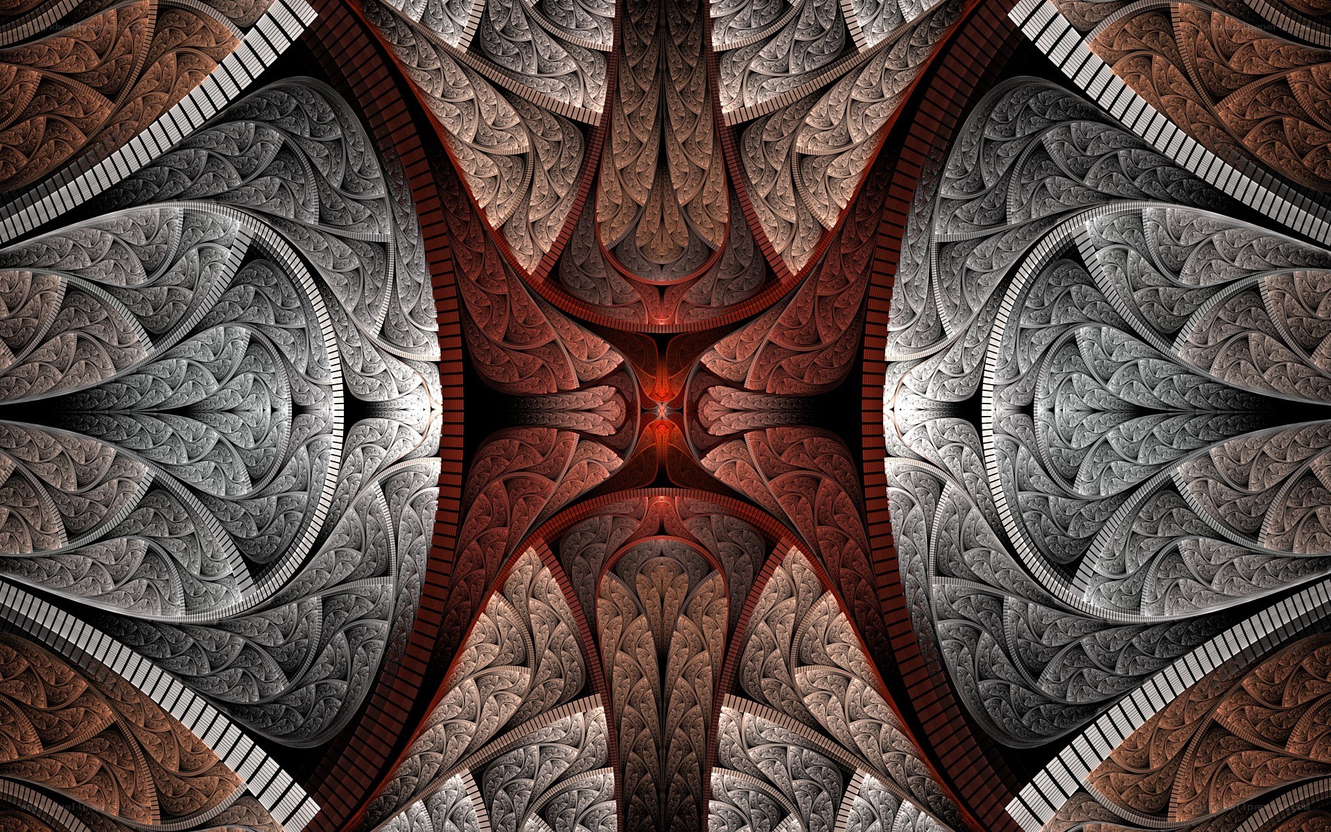 Fractal geometric pattern