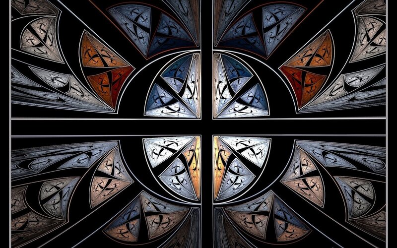 Fractal geometric pattern