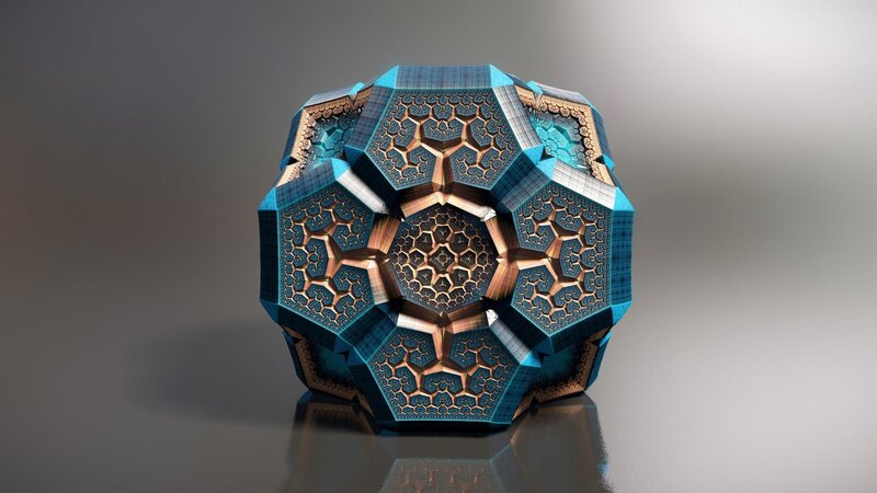 Fractal Geometric Sphere