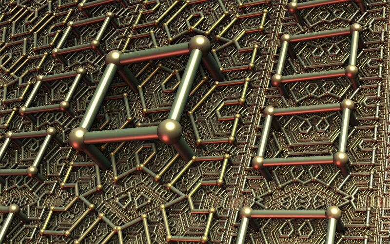 Fractal geometric structure