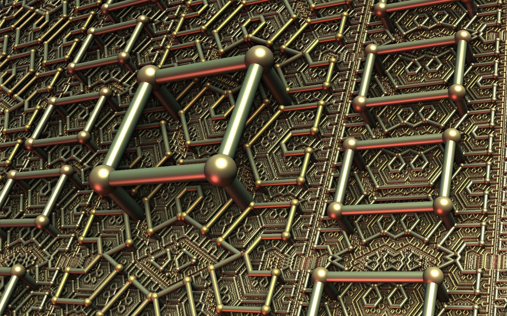 Fractal geometric structure