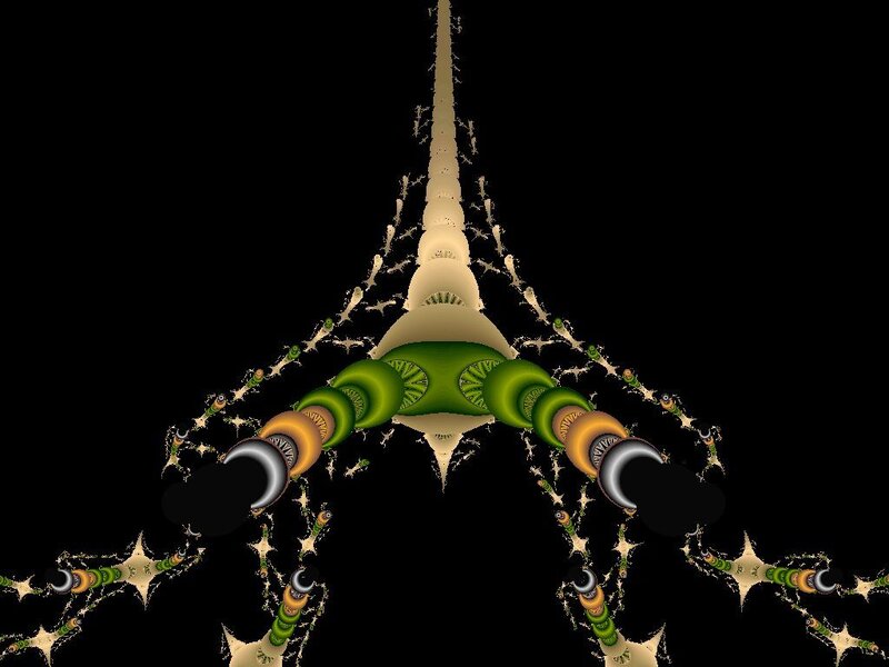 Fractal Geometric Structure — Black