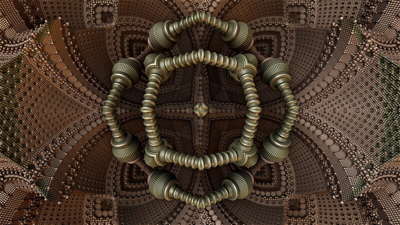 Fractal Geometric Structure — Brown