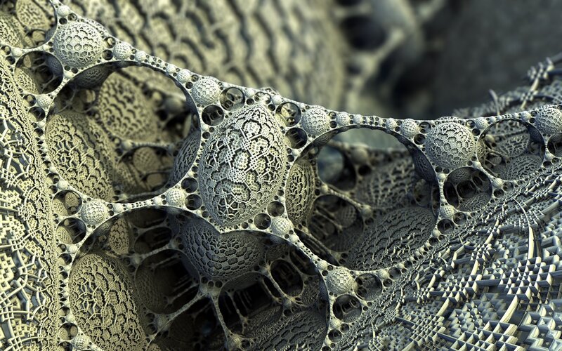 Fractal Geometric Structure — Gray, Complex
