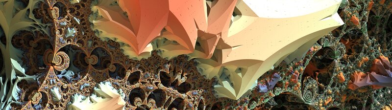 Fractal Geometric Structure — Orange