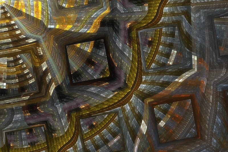 Fractal geometric tunnel