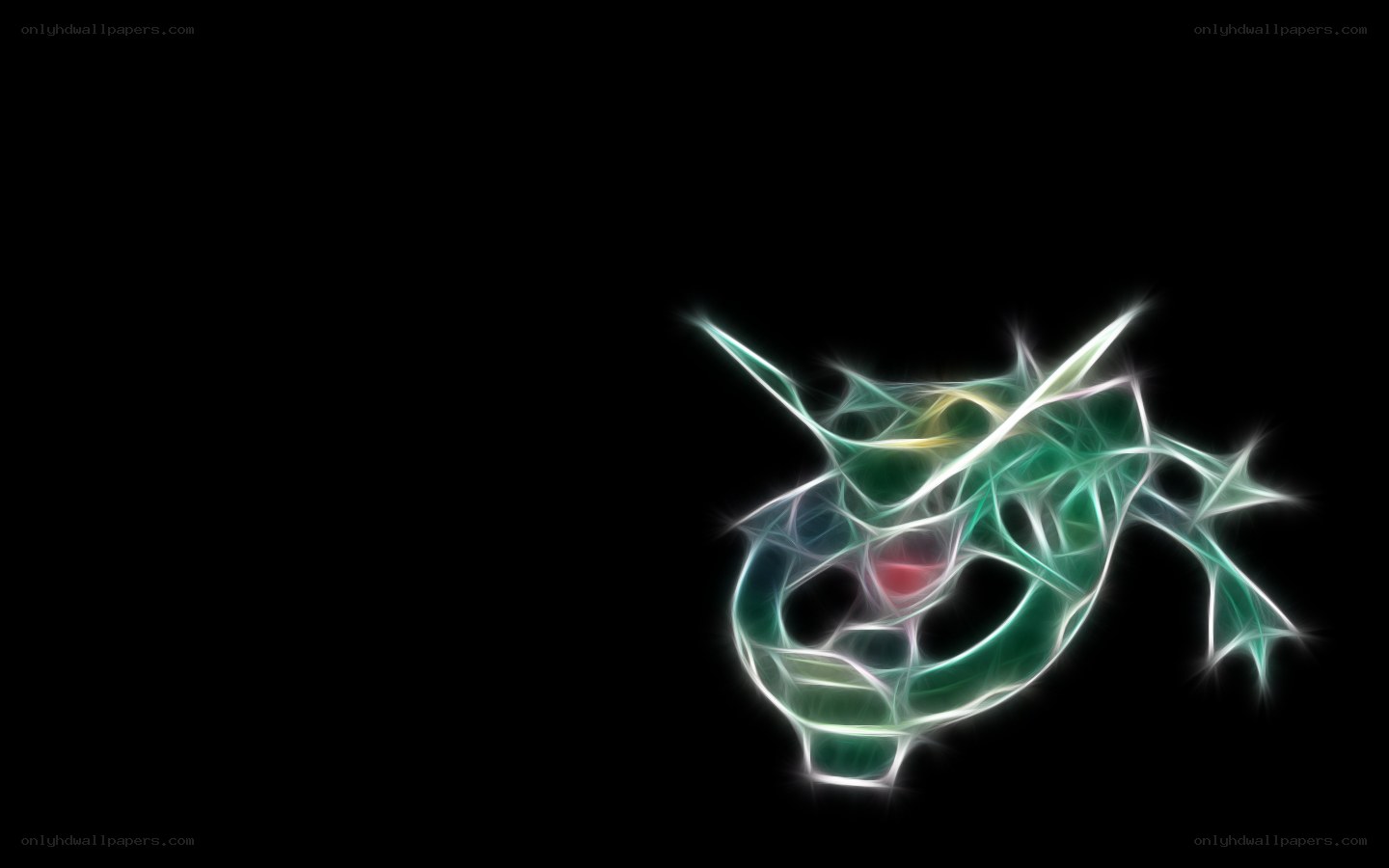 Fractal Gyarados design