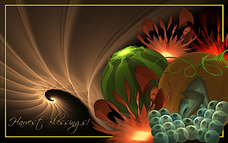 Fractal Harvest Symbols