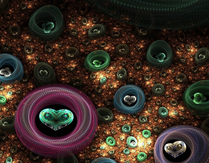 Fractal heart cells