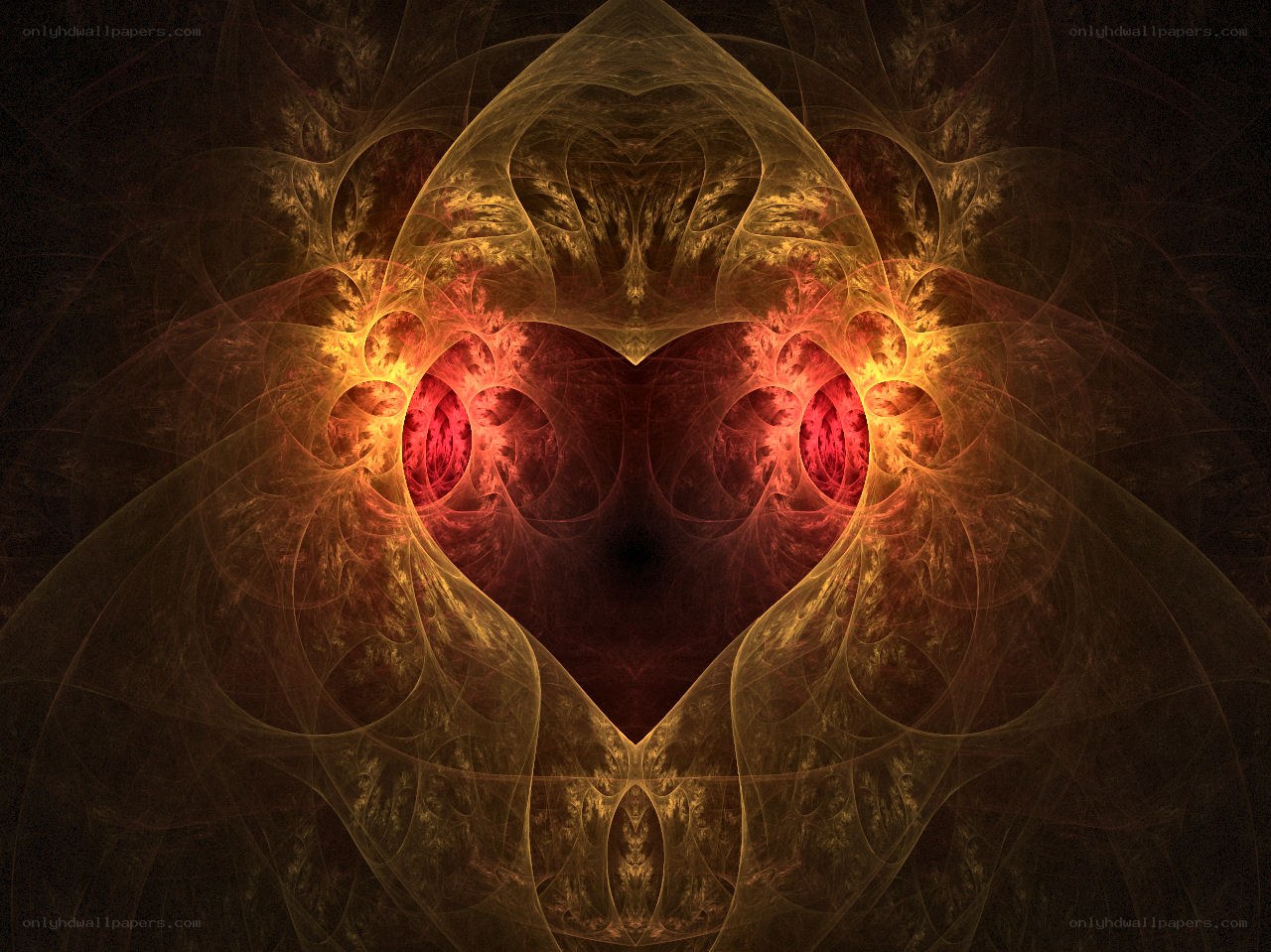 fractal heart design