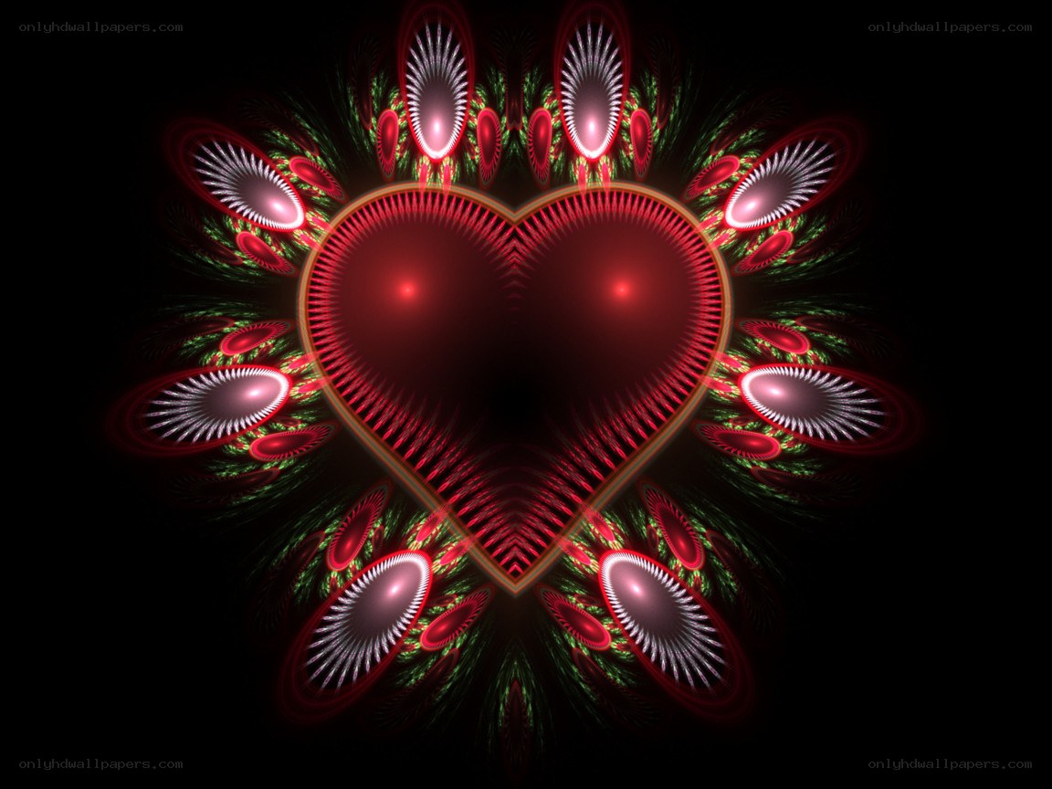 fractal heart design