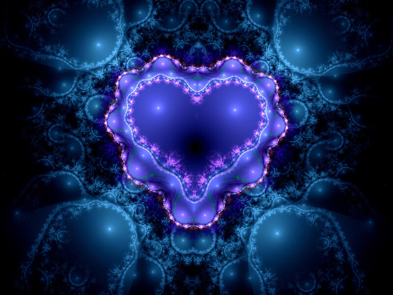 fractal heart design