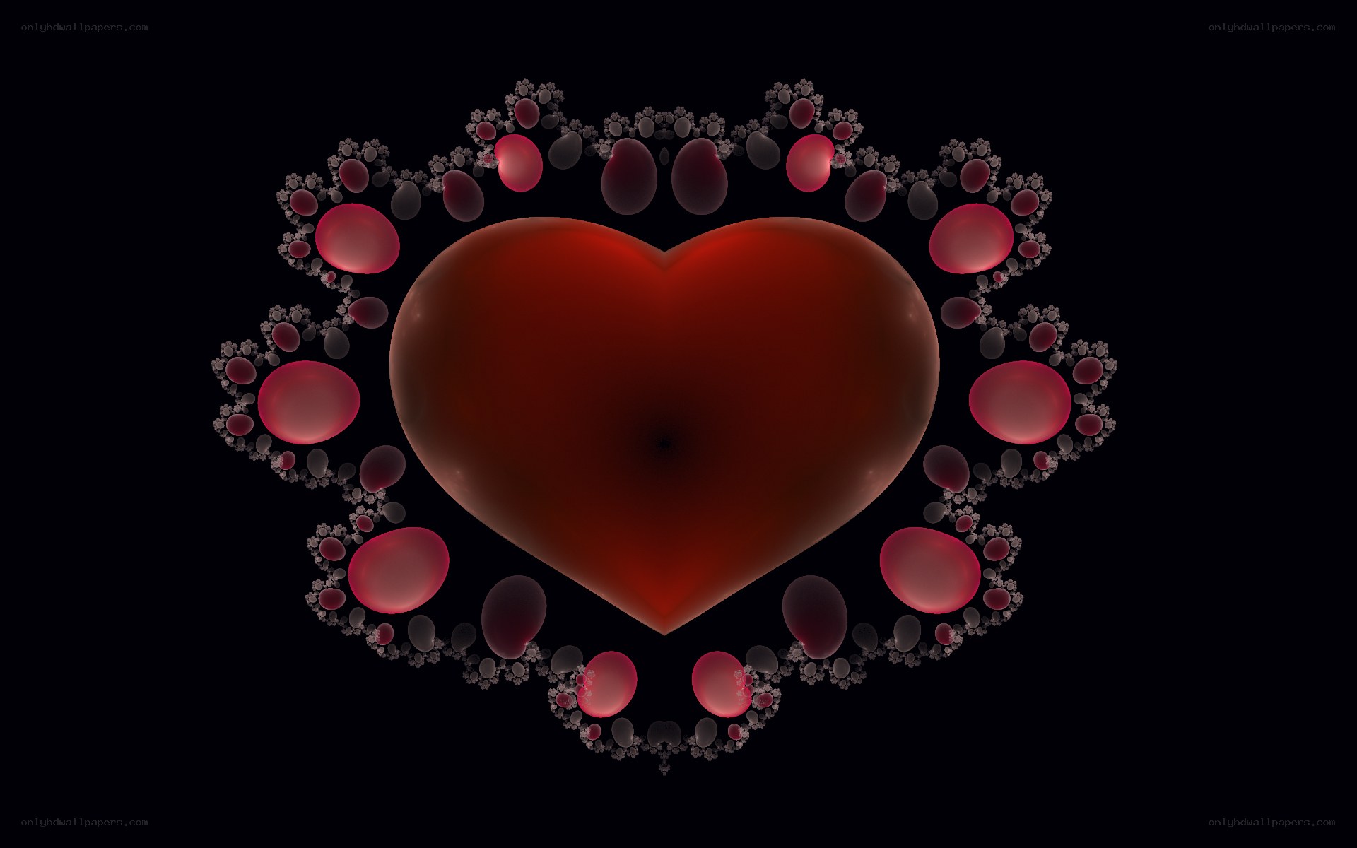 fractal heart design