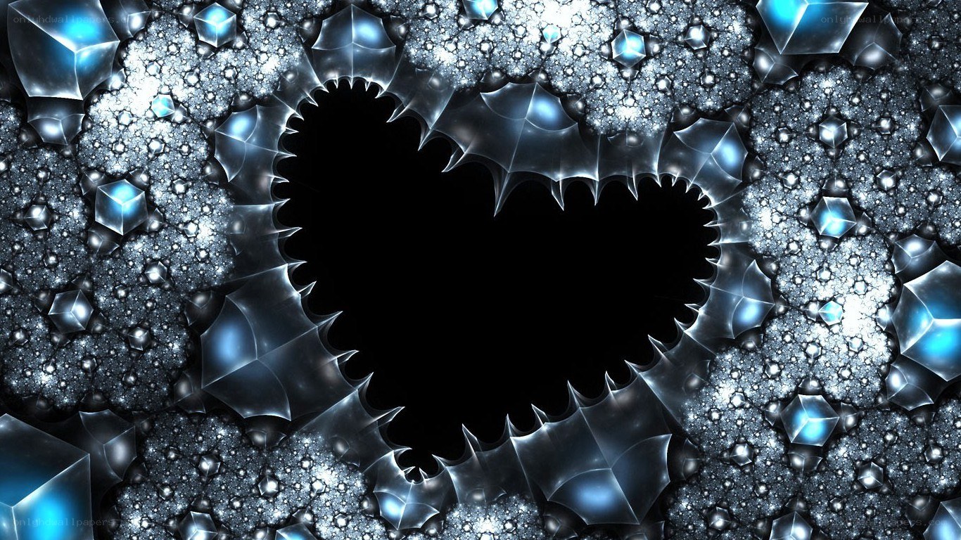 fractal heart pattern