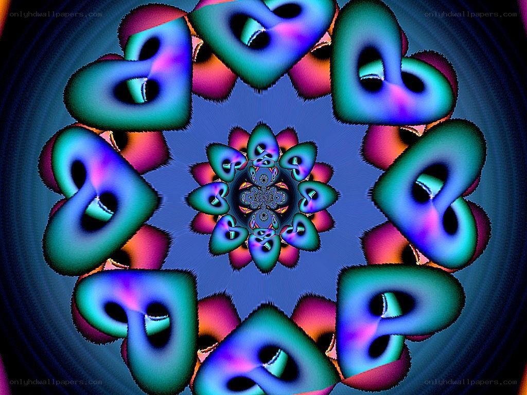 fractal heart pattern