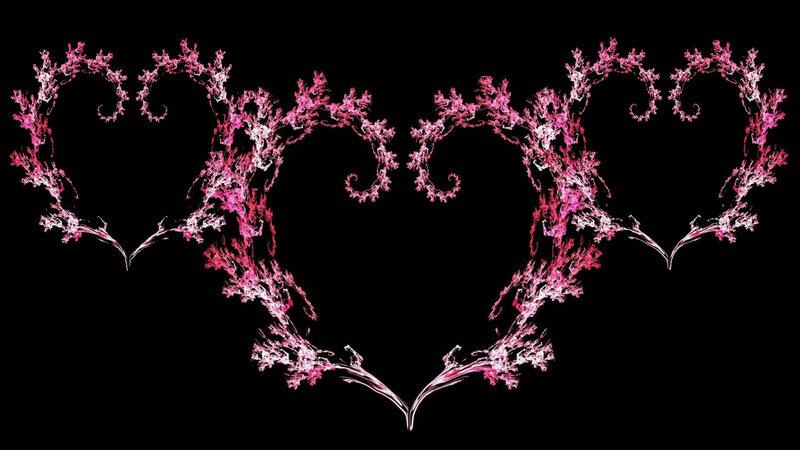 Fractal Heart Shapes