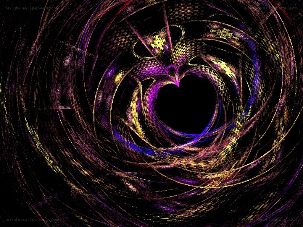 fractal heart tunnel