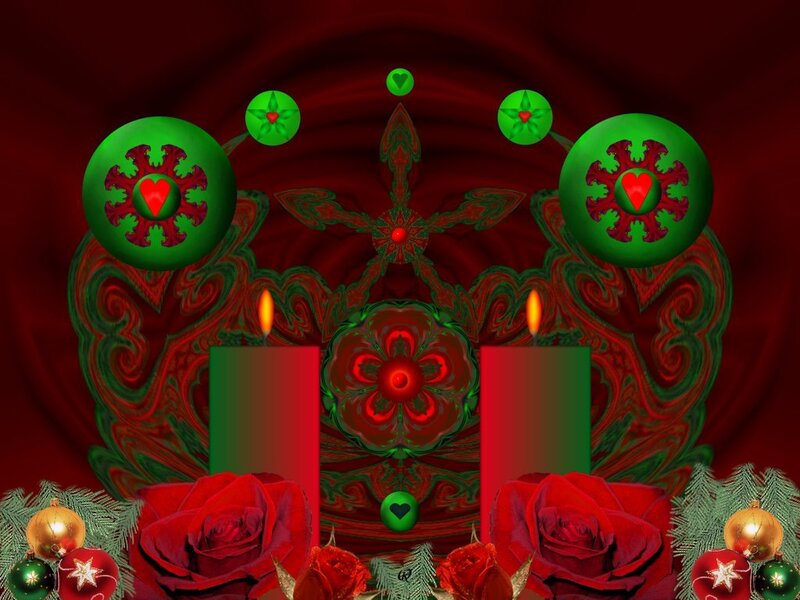 Fractal Holiday Design