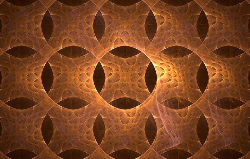 fractal honeycomb pattern