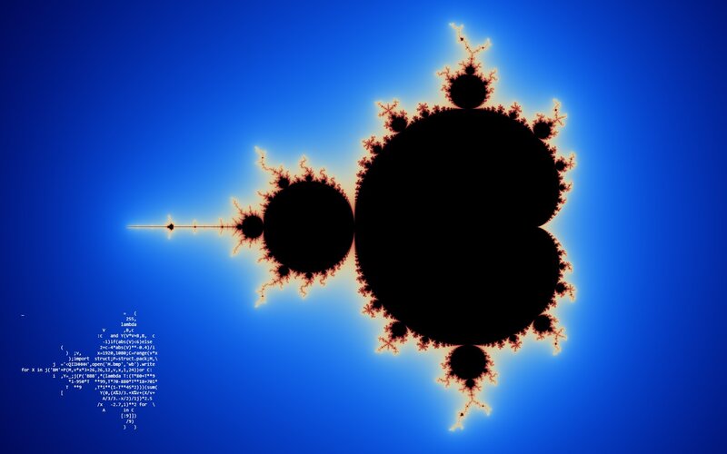 Fractal image with code
