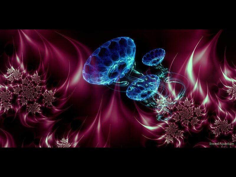 Fractal Jellyfish Creatures